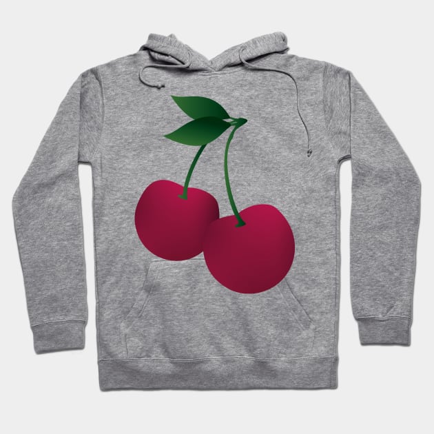 Sweet cherry fruit strawberry gift cherry tree Hoodie by MrTeee